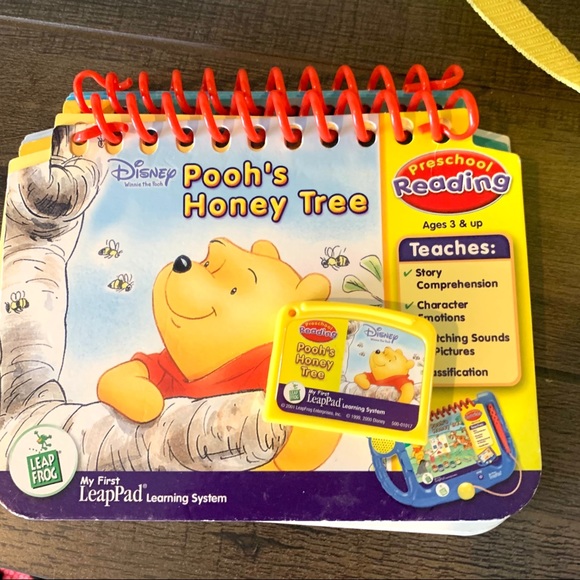 My First Leap Frog 7 Books/8 Cartridges w/Backpack - Picture 3 of 8